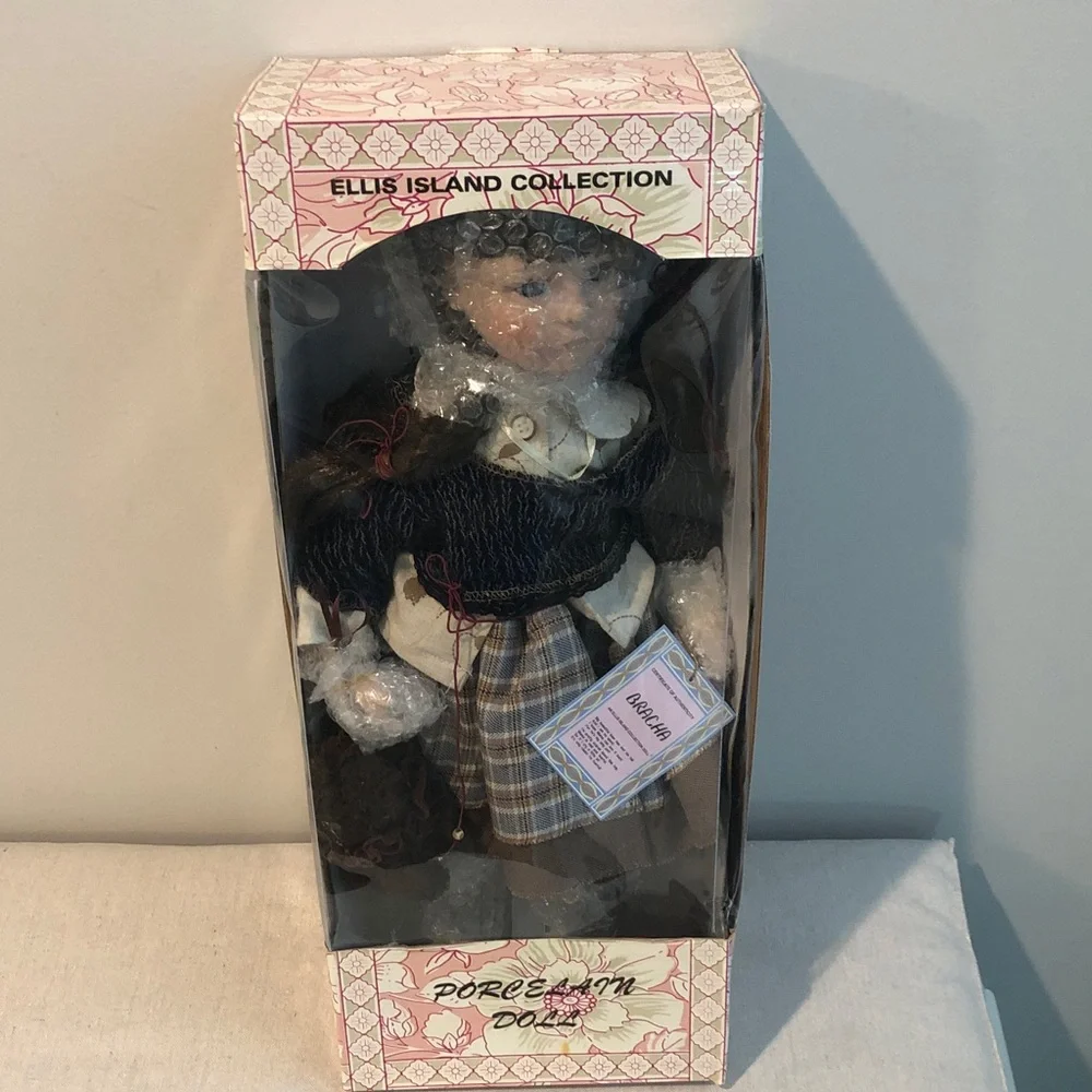 Bracha Ellis Island Doll 20” Porcelain Doll Collection NIB NEW in Box
